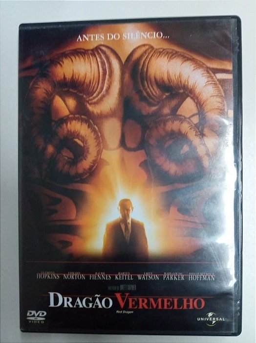 Dvd Dragão Vermelho - Antes do Silêncio Editora Brett Ratner [usado]