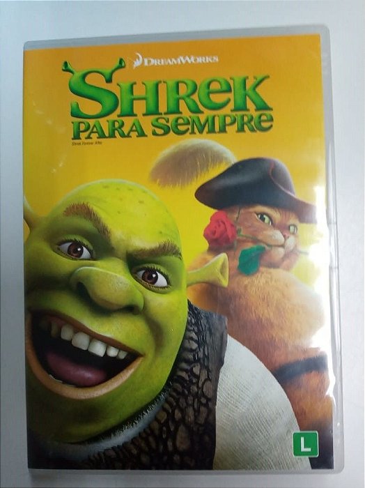 Dvd Shrek para Sempre Editora Mike Mechell [usado]