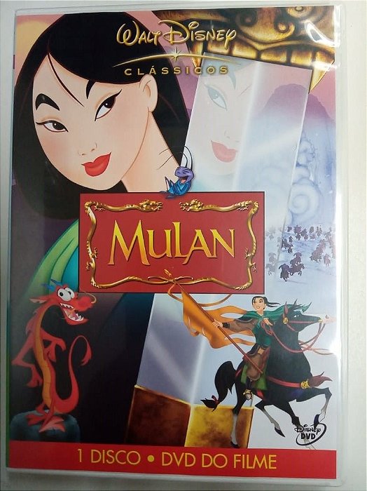 Dvd Mulan Editora Barry Cook [usado]