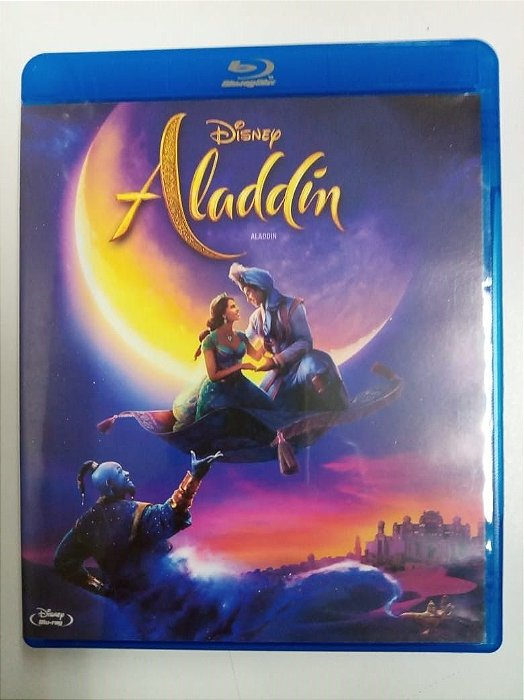 Dvd Aladim Blu-ray Disc Editora Guy Ritche [usado]