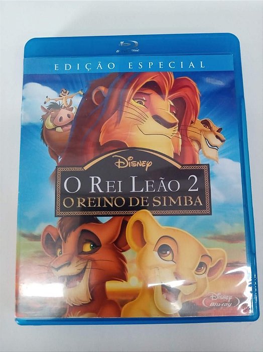 Dvd o Rei Leão 2 Blu-ray Disc Editora Disney [usado]