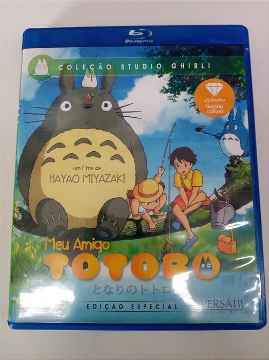 Dvd Meu Amigo Totoro Blu-ray Disc Editora Hayão Miyazaki [usado]