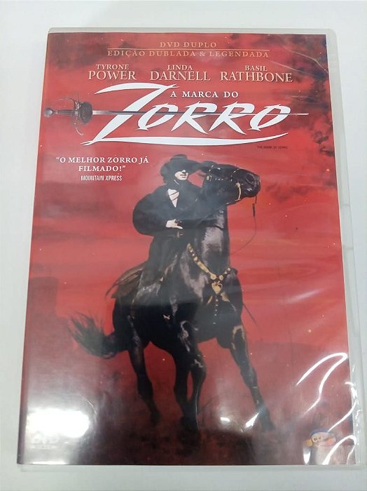 Dvd Zorro - a Marca do Zorro Dvd Duplo Editora Rouben Mamoulian [usado]