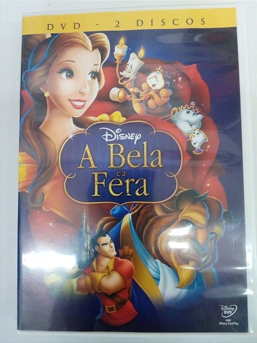 Dvd a Bela e a Fera - Dvd com Dois Discos Editora Disney [usado]