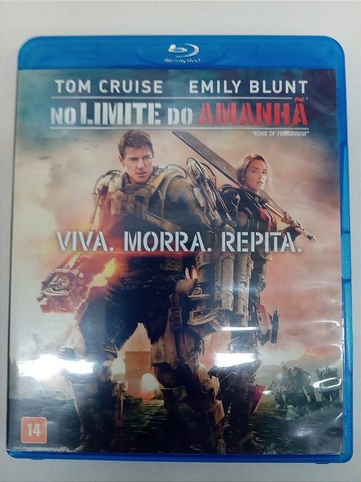 Dvd no Limite do Amanhã - Viva , Morra e Repita Blu-ray Disc Editora Doug Liman [usado]