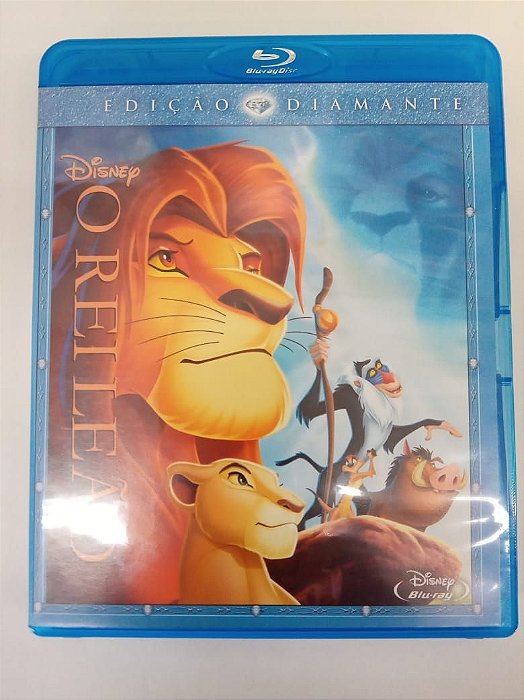 Dvd o Rei Leão Blu-ray Disc Editora [usado]