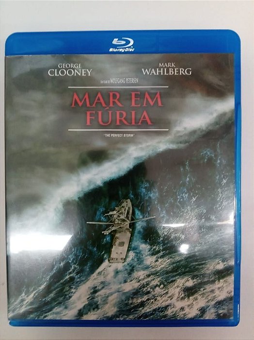Dvd Mar em Fúria Blu-ray Disc Editora Wolfgang Petersen [usado]