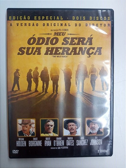Dvd Meu Ódio Será sua Herança Box com Dois Discos Editora Sam Peckinpah [usado]