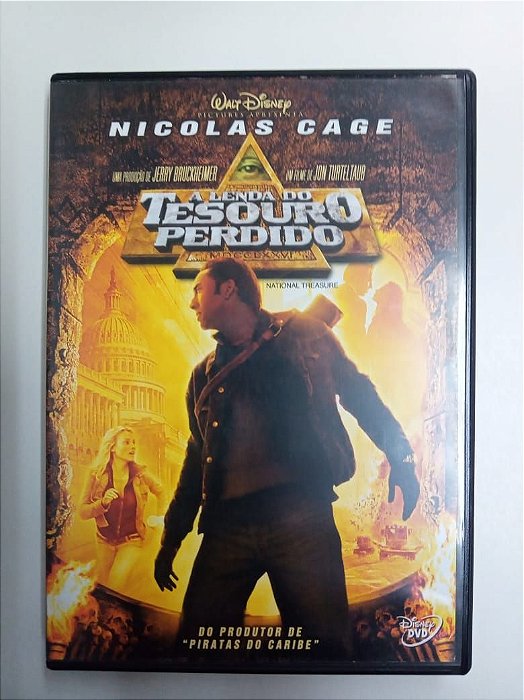 Dvd a Lenda do Tesouro Perdido Editora Jon Turtelab [usado]