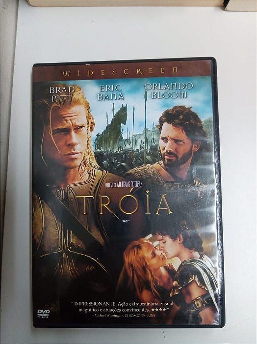 Dvd Tróia Editora Waolfgang Pertersen [usado]