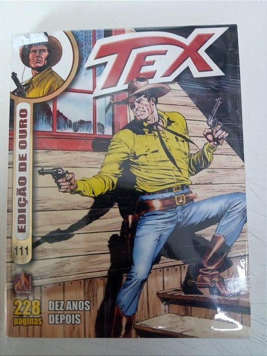 Gibi Tex Nº 111 Edição de Ouro Autor Tex [usado]