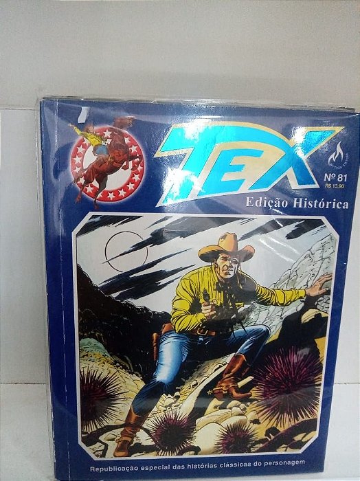 Gibi Tex Nº 81 Edição Histórica Autor Tex [usado]