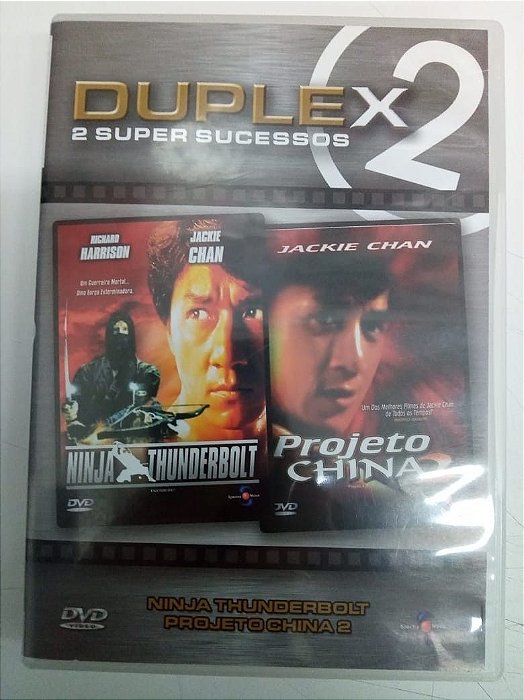 Dvd Duplex - Ninja Thunderbolt/projeto China Editora [usado]