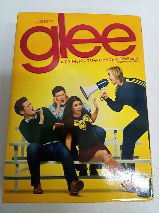 Dvd Glee- a Primeira Temporada Completa com Sete Discos Editora [usado]