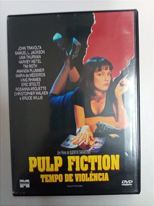 Dvd Pulp Fiction - Tempo de Violencia Editora Quentin Tarantino [usado]