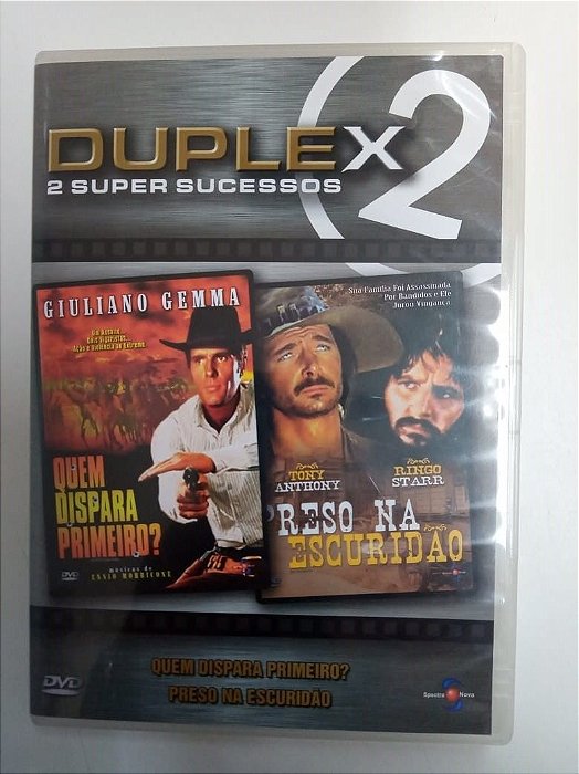 Dvd Duplex - Quem Dispara Primeiro /reso na Escuridão Editora [usado]