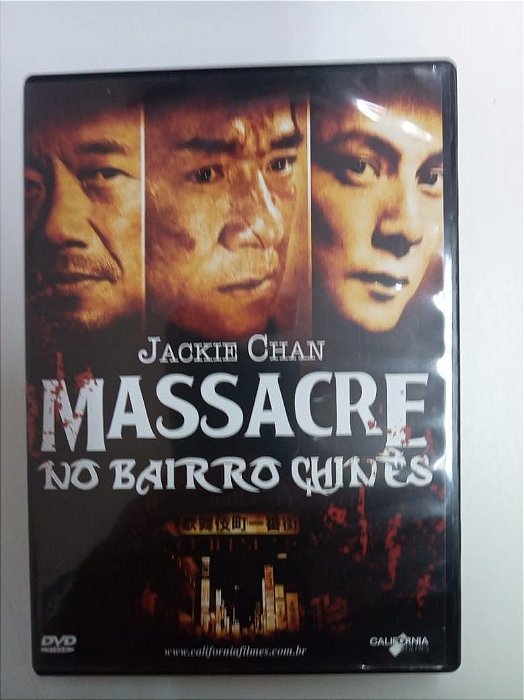 Dvd Massacre no Bairro Chinês Editora Dereck Yte [usado]