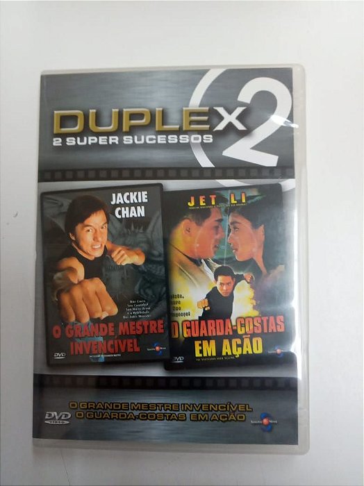 Dvd Duplex - o Grande Mestre /o Guarda Costas em Ação Editora [usado]