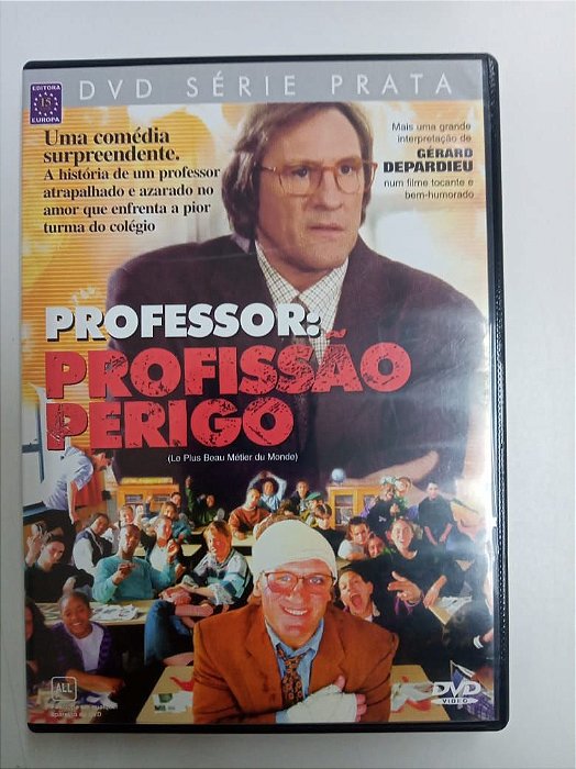 Dvd Professor - Profissão Perigo Editora Jaqueline [usado]