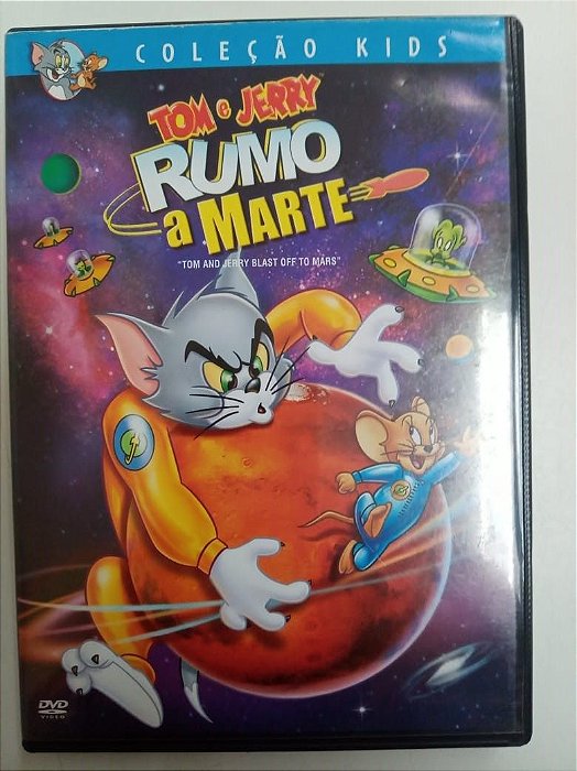 Dvd Tom e Jerry Rumo a Marte Editora Bill Kopp [usado]