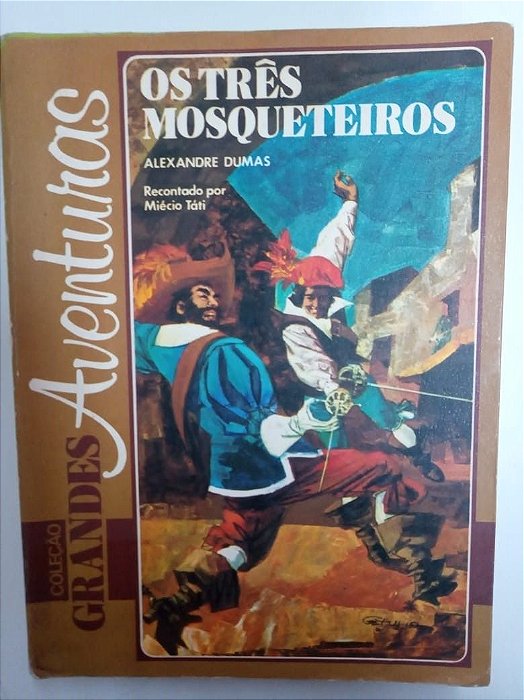 Livro os Tres Mosqueteiros Autor Dumas, Alexandre (1979) [usado]
