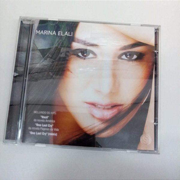 Cd Marina Elali - Você Interprete Marina Elali (2004) [usado]