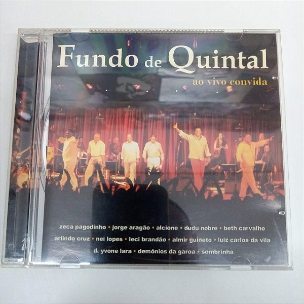 Cd Grupo Fundo de Quintal ao Vivo Convida Interprete Grupo Fundo de Quintal (2004) [usado]