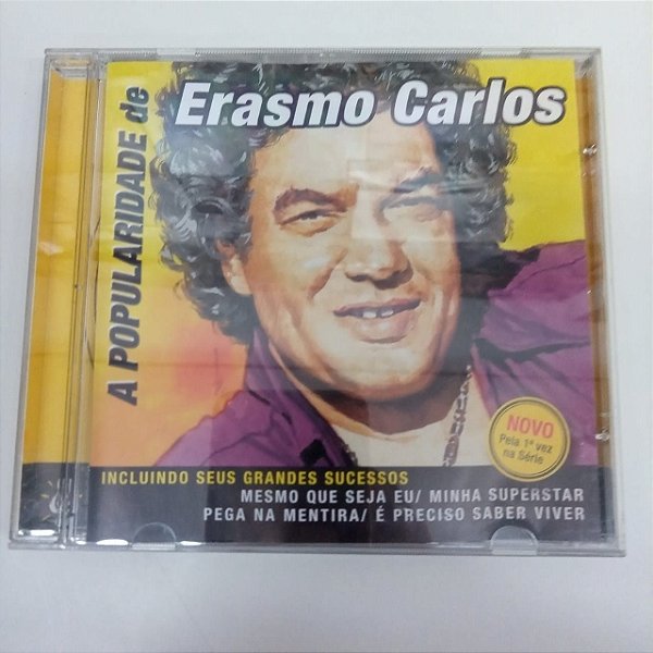 Cd Erasmo Carlos - Ma Polpularidade de Erasmo Carlos Interprete Erasmo Carlos (2008) [usado]