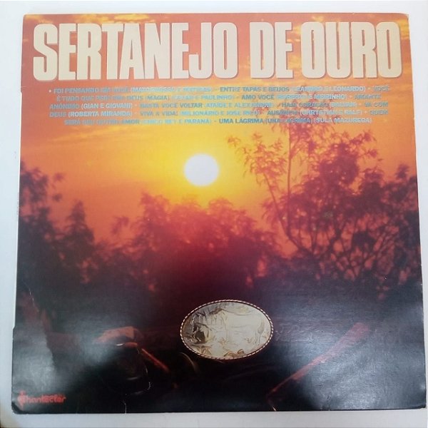 Disco de Vinil Sertanejo de Ouro Interprete Varios (1990) [usado]