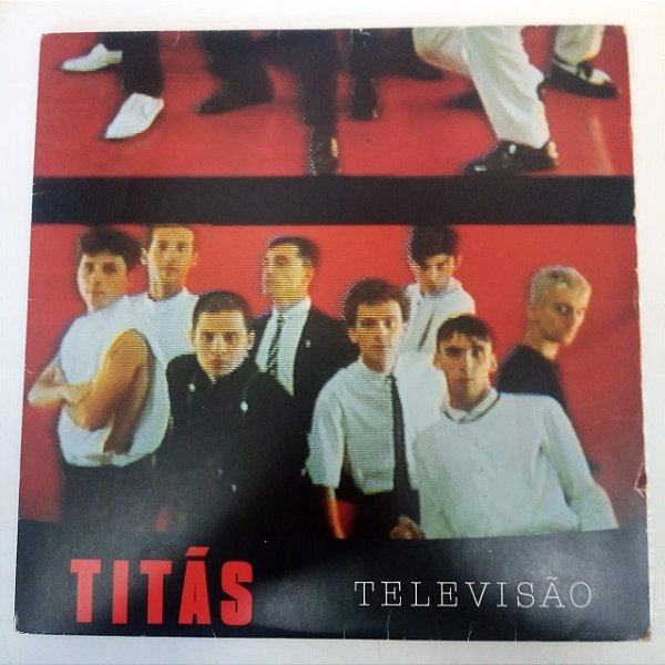 Disco de Vinil Titãs - Televisão Interprete Titãs (1989) [usado]