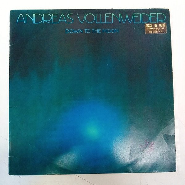 Disco de Vinil Andreas Vollenweider - Down To The Moon Interprete Andreas Vollenweider (1986) [usado]