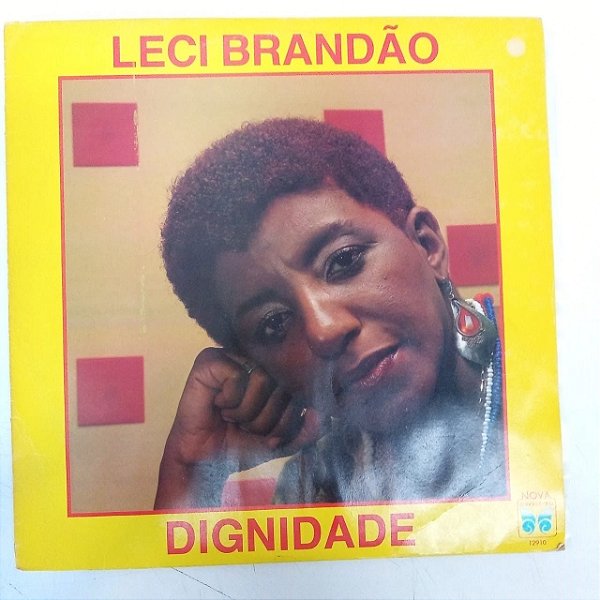 Disco de Vinil Leci Brandão - Dignidade Interprete Leci Barndão (1987) [usado]