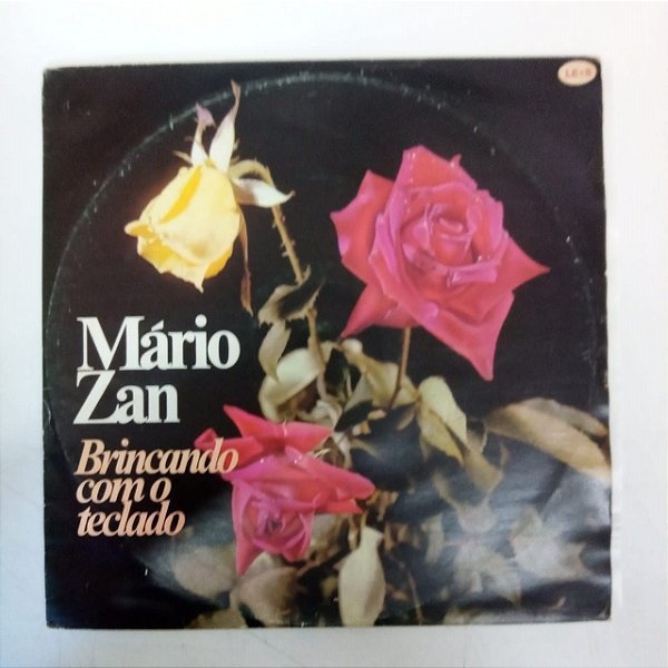 Disco de Vinil Mário Zan - Brincando com o Teclado Interprete Mário Zan (1975) [usado]
