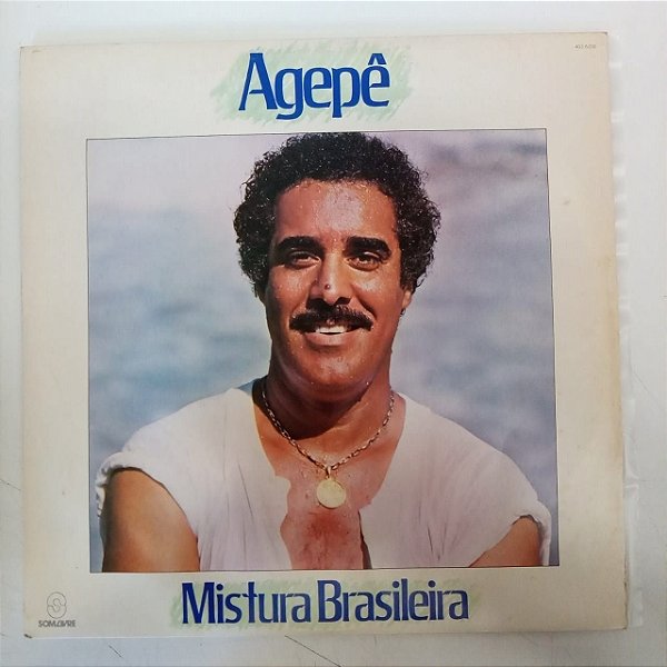 Disco de Vinil Agepê - Mistura Brasileira Interprete Agepê (1984) [usado]