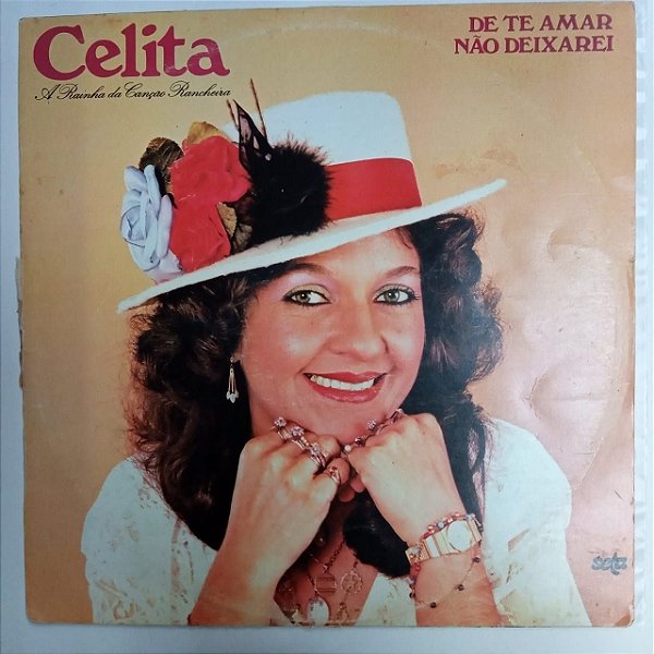 Disco de Vinil Celita - a Rainha da Canção Rancheira /de Te Amar Não Deixarei Interprete Celita (1983) [usado]