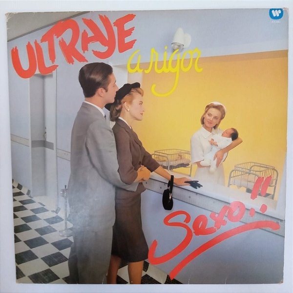 Disco de Vinil Ultraje a Rigor - Sexo Interprete Ultraje a Rigor (1987) [usado]