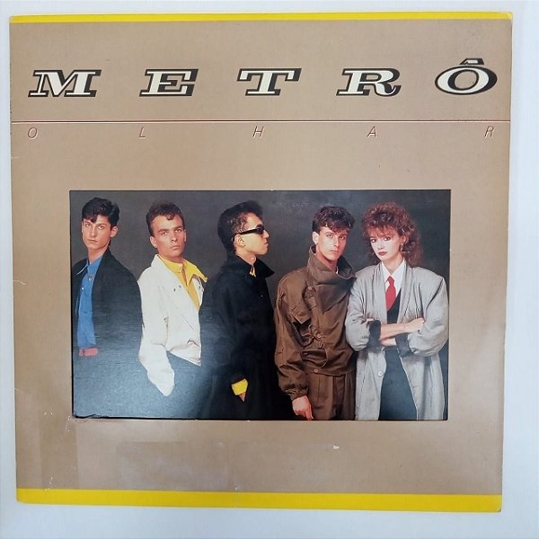 Disco de Vinil Metrô - Olhar Interprete Metrô (1984) [usado]