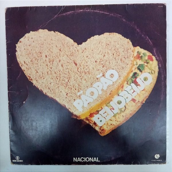 Disco de Vinil Pão Pão Beijo Beijo - Nacional Interprete Varios (1983) [usado]