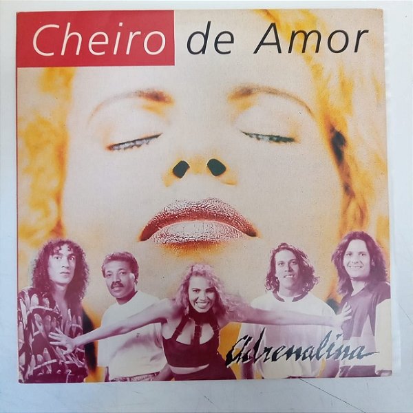 Disco de Vinil Cheiro de Amor - Adrenalina Interprete Cheiro de Amor (1983) [usado]