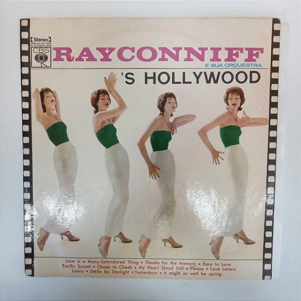 Disco de Vinil Ray Conniff - ´s Hollywood Interprete Ray Conniff e Orquestra (1971) [usado]