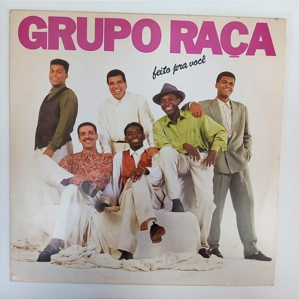 Disco de Vinil Grupo Raçã - Feito Pra Voce Interprete Grupo Raça (1992) [usado]