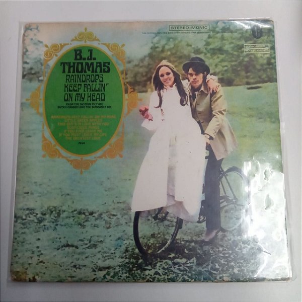 Disco de Vinil B.j. Thomas - Raindrops , Keep Fallin On My Head - Trilha Sonora Interprete Butch Cassidy And The Sundance Kid [usado]