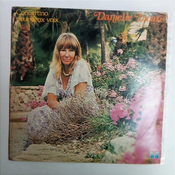 Disco de Vinil Danielle Licari - Concertino Pour Deux Voix Interprete Danielle Licari (1982) [usado]