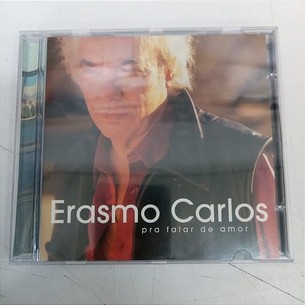 Cd Erasmo Carlos - Pra Falar de Amor Interprete Erasmo Carlos (2001) [usado]