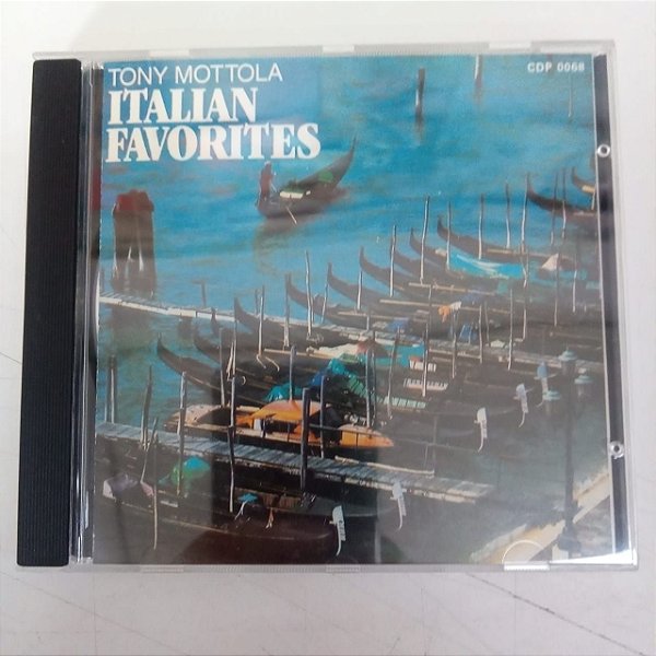 Cd Tony Mottola - Italian Favorites . Interprete Tony Mottola [usado]