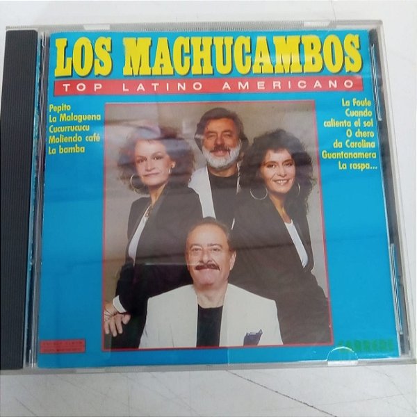Cd Los Machucambos - Top Latino Americano Cd Importado Interprete Los Machucambos [usado]