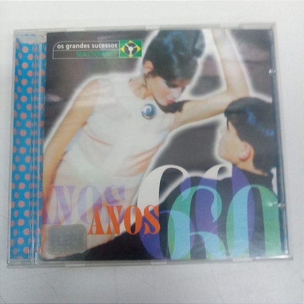 Cd Anos 60 - Grandes Sucessos Nacionais Interprete Varios [usado]