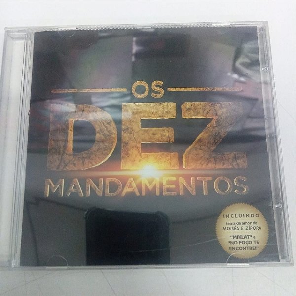 Cd os Dez Mandamentos Interprete Varios (2006) [usado]