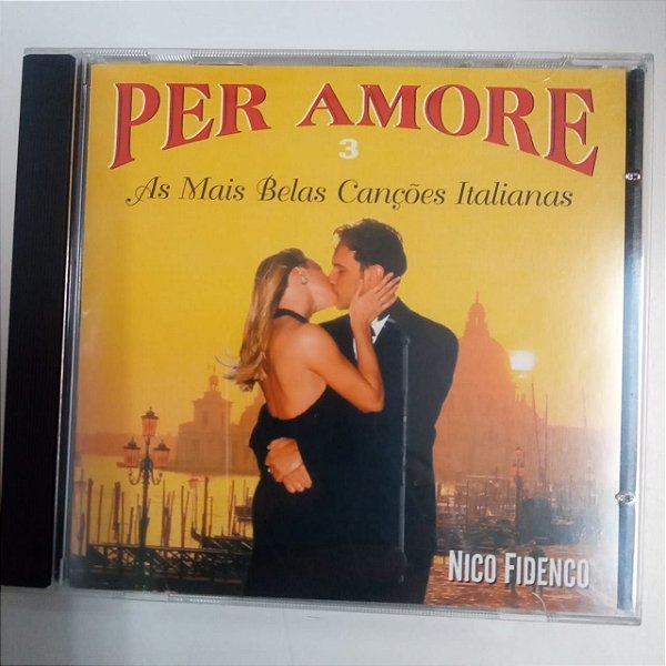 Cd Nico Fidenco - Per Amore Interprete Nico Fidenco [usado]