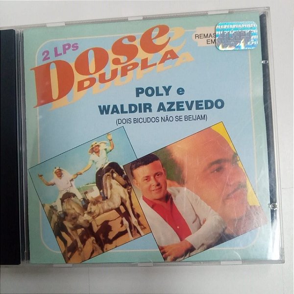 Cd Poly e Waldir Azevedo - Dois Bicudos Não Se Beijam Interprete Poly e Waldir Azevedo (1995) [usado]